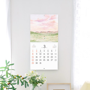 2026년 벽걸이달력 캘린더 마음의 시선 (300*300)mm