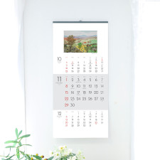 2026년 벽걸이달력 캘린더 그랜마 모지스 명화 3단 달력 (335*700)mm