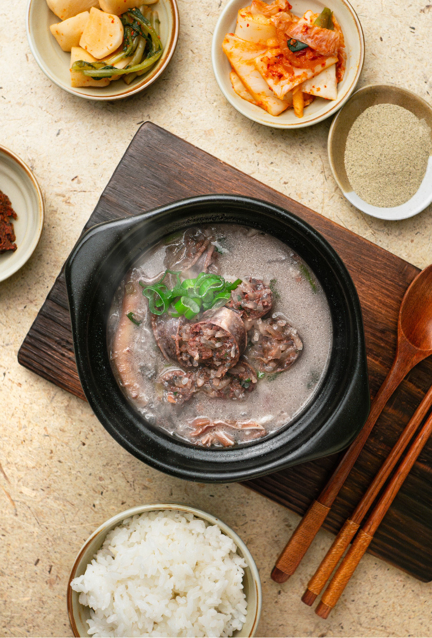 간편 순대국밥 180g 병천식 순대 순대국 순댓국 돼지국밥 밀키트