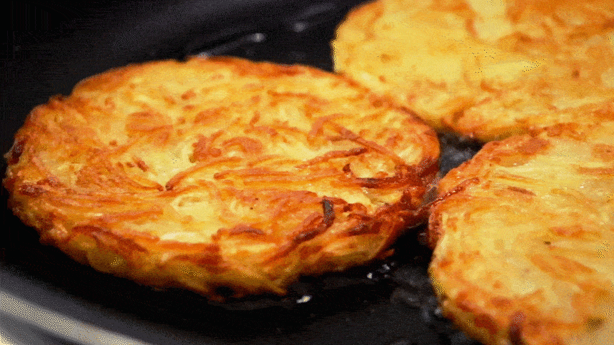 월남관 수제 감자채전 1kg (50g x 20개입) 에어프라이어 간편 바삭한 감자전