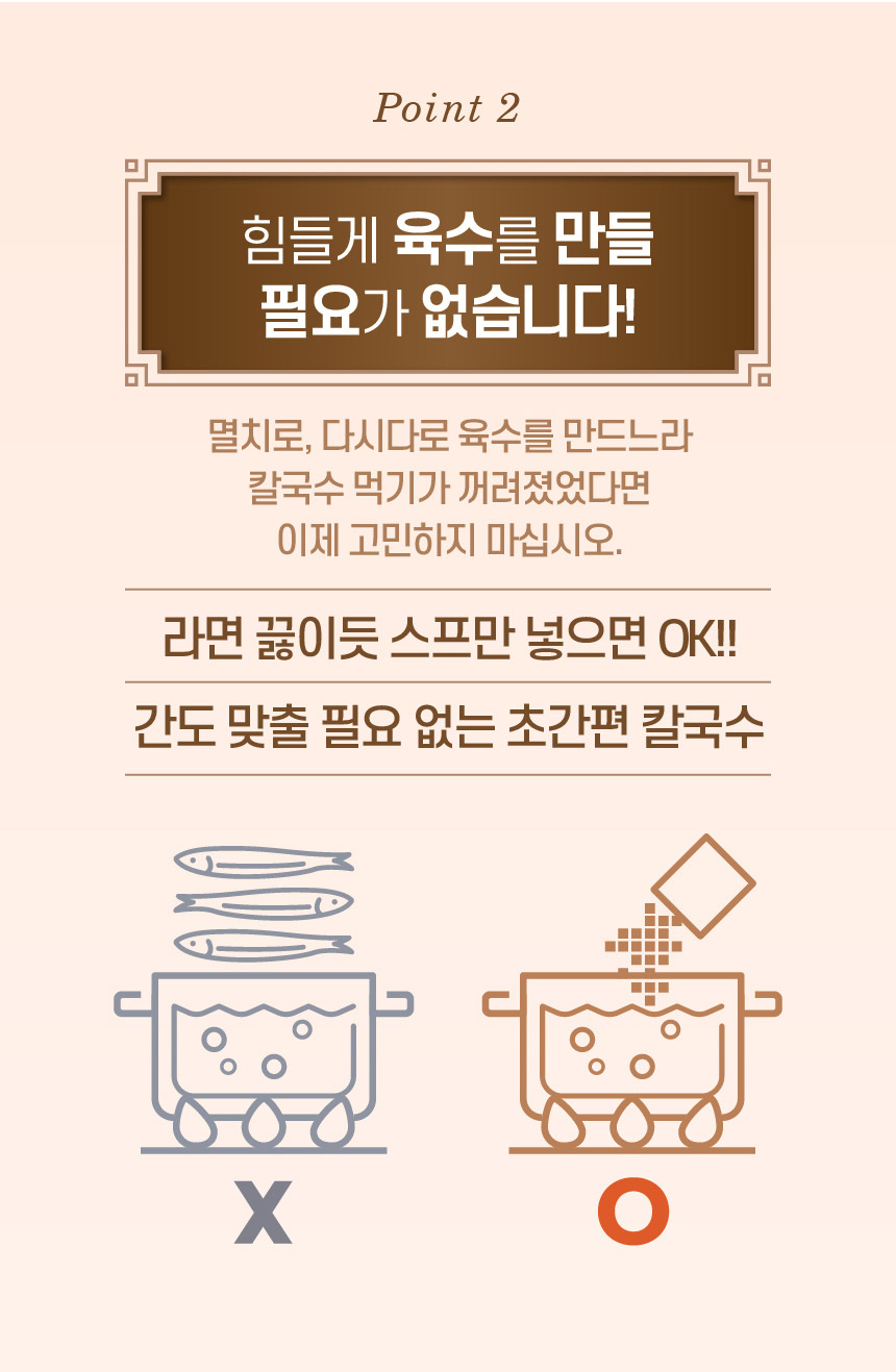 서문시장 손맛 감자칼국수 400g + 스프 2개