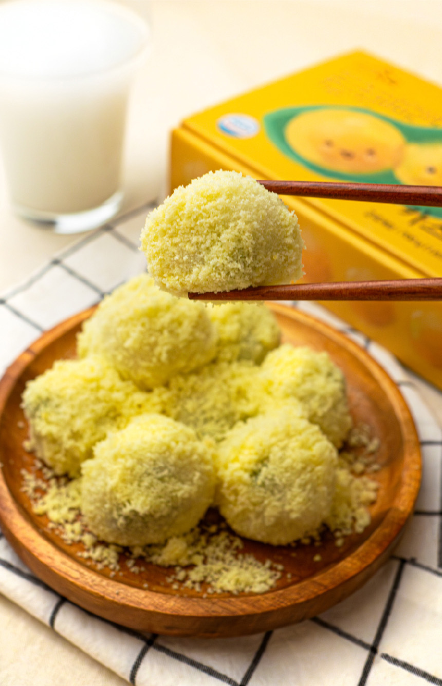 [칠성시장 궁중떡집] 완두배기 카스테라 인절미 1박스 (24개입)