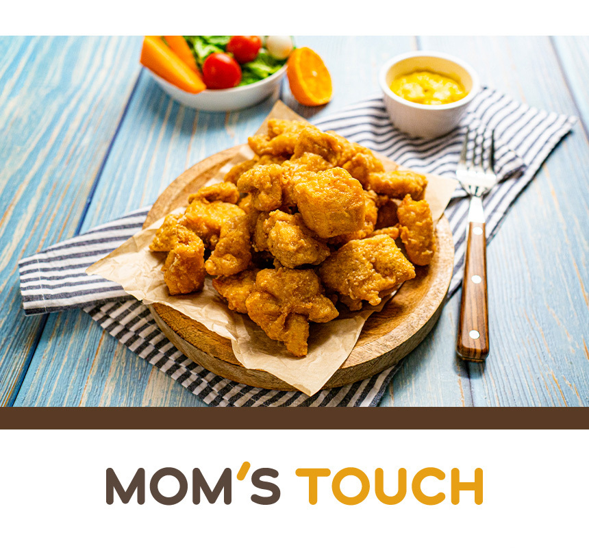 맘스터치 시그니처 순살치킨 1kg+1kg 닭다리살 맘스 치킨 에어프라이어