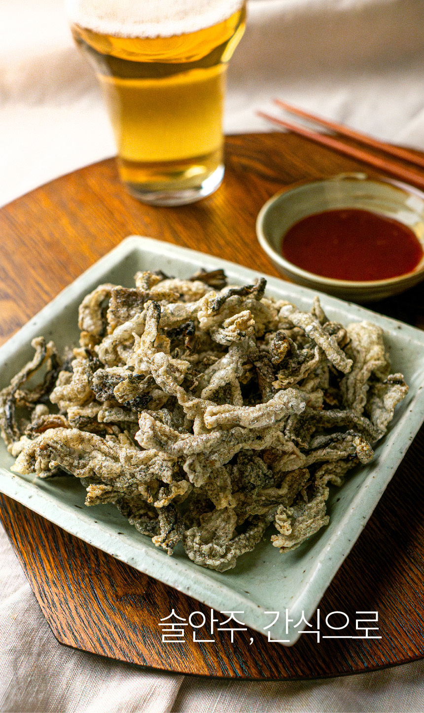 명태껍질 튀각 90g